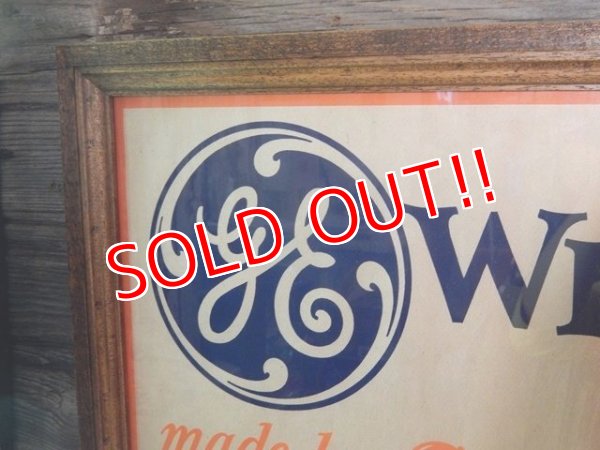 画像2: dp-170901-08 GENERAL ELECTRIC / 1940's-1950's Wiring System Advertising Poster