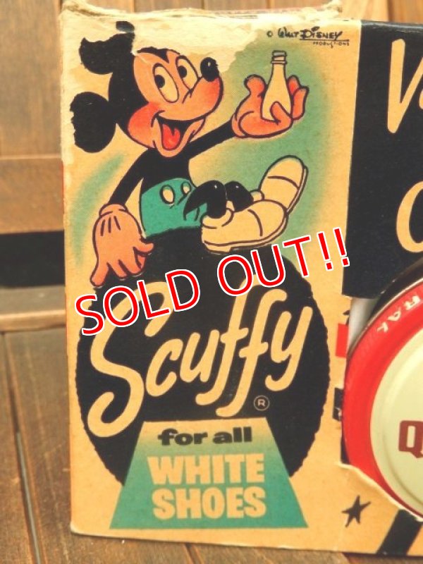画像2: ct-171001-28 Mickey Mouse / 1950's Scuffy White Shoes Polish