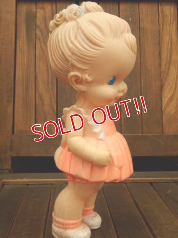 画像3: ct-171001-23 Sun Rubber / Ruth E Newton 1950's Girl Squeaky Doll