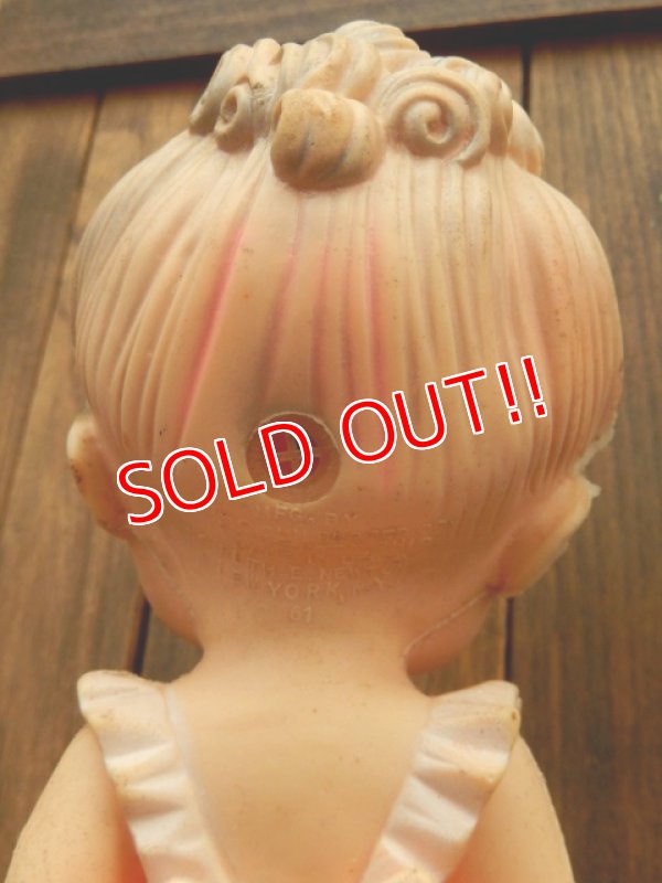画像5: ct-171001-23 Sun Rubber / Ruth E Newton 1950's Girl Squeaky Doll