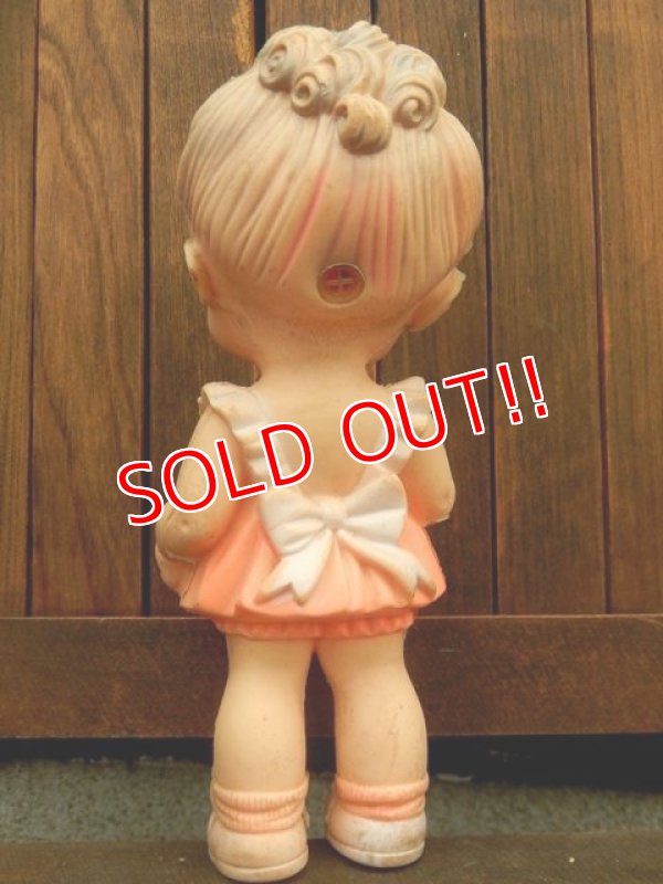 画像4: ct-171001-23 Sun Rubber / Ruth E Newton 1950's Girl Squeaky Doll