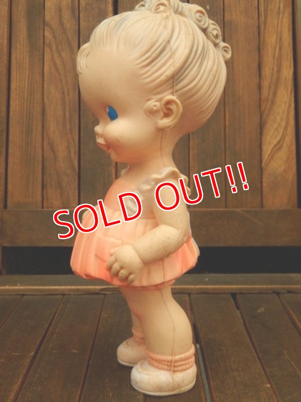 画像6: ct-171001-23 Sun Rubber / Ruth E Newton 1950's Girl Squeaky Doll