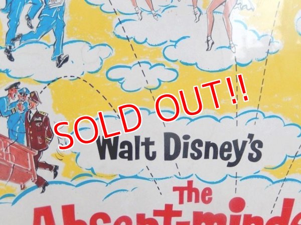 画像4: ct-170901-28 Walt Disney's / 1960's The Absent-minded Professor Movie Poster