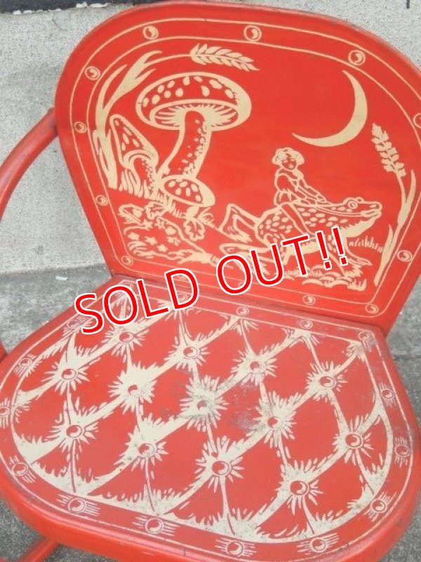 画像3: dp-171001-18 Vintage Kids Chair w/Chalk Board