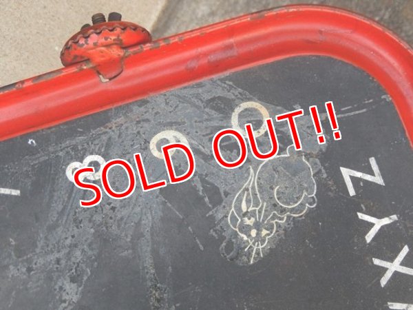 画像9: dp-171001-18 Vintage Kids Chair w/Chalk Board