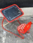 画像1: dp-171001-18 Vintage Kids Chair w/Chalk Board