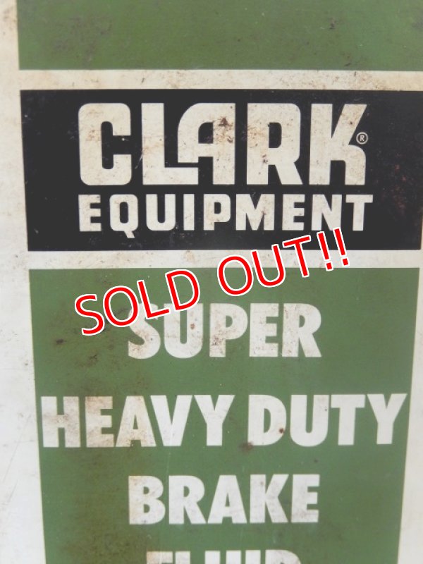 画像2: dp-170803-18 Clark Equipment / Super Heavy Duty Brake Fluid Can