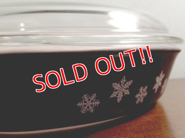 画像5: dp-170402-07 Pyrex / Snowflake Divided Dish