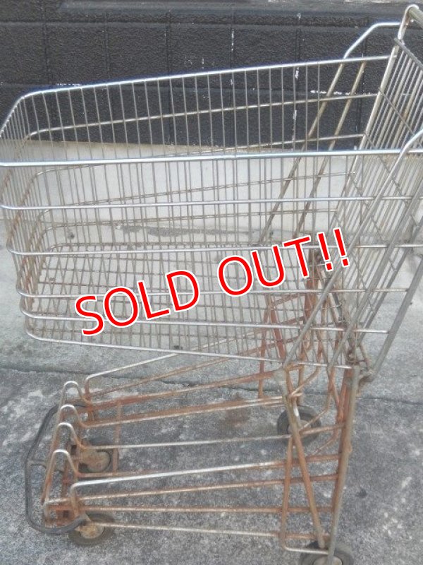 画像4: dp-170810-12 Vintage Shopping Cart