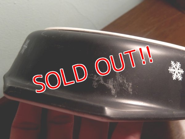 画像8: dp-170402-07 Pyrex / Snowflake Divided Dish