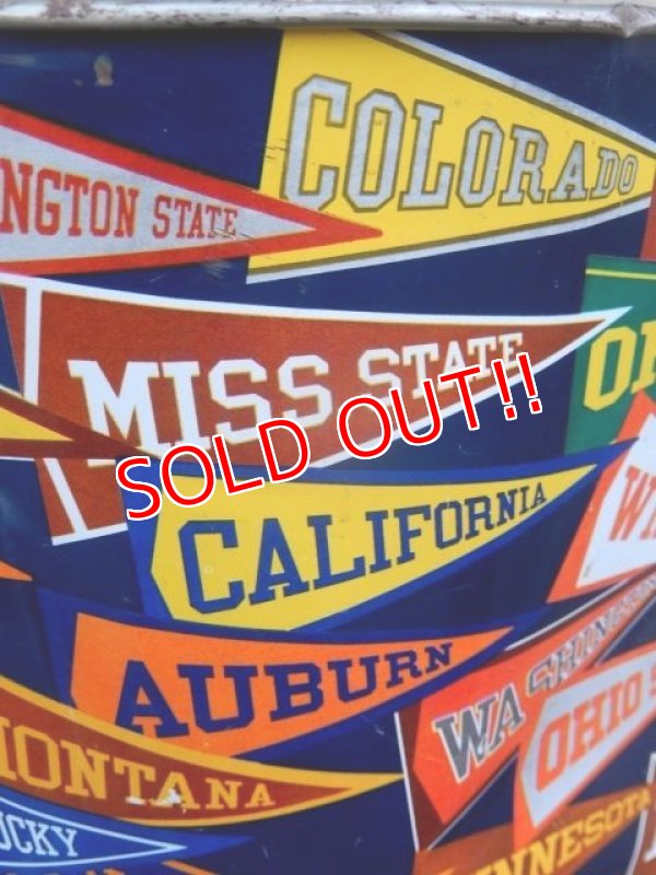 画像6: dp-171101-11 1950's-1960's College Pennant Trash Box