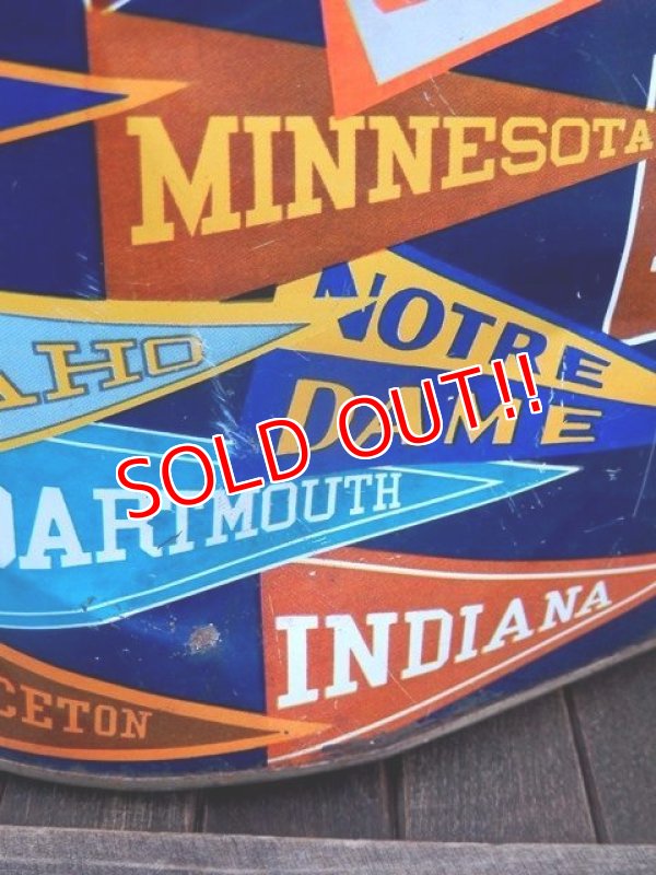 画像5: dp-171101-11 1950's-1960's College Pennant Trash Box