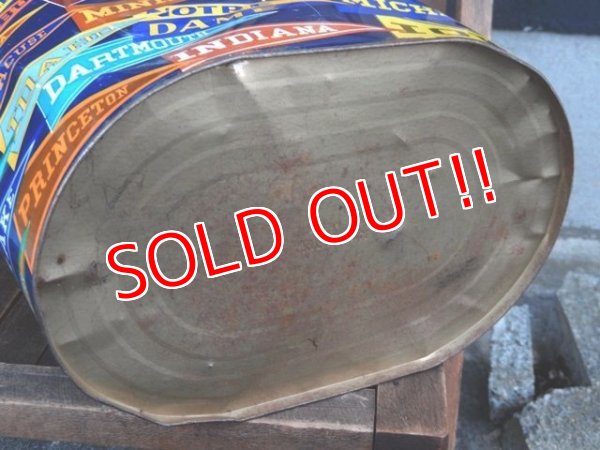 画像9: dp-171101-11 1950's-1960's College Pennant Trash Box