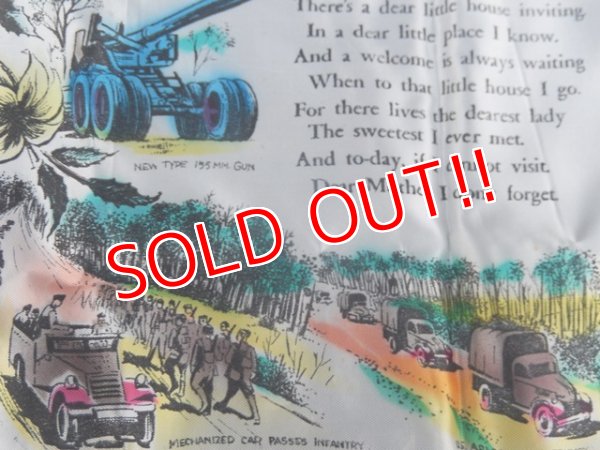 画像5: dp-171101-06 U.S.ARMY 1940's-1950's Cushion Cover