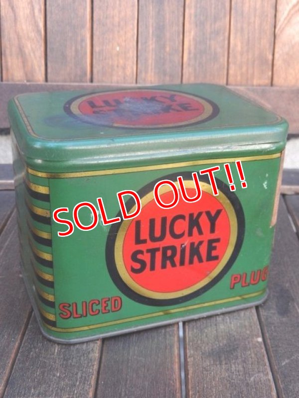 画像1: dp-171101-09 LUCKY STRIKE / 1940's Tin Can