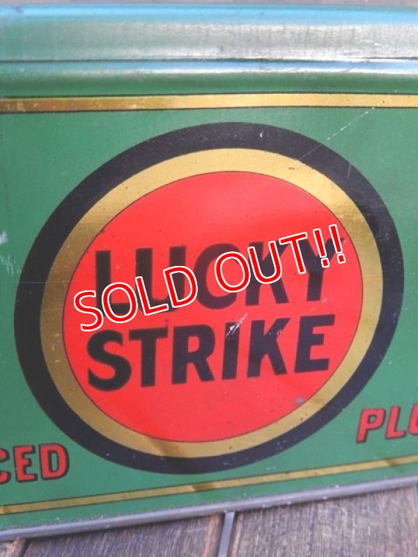 画像2: dp-171101-09 LUCKY STRIKE / 1940's Tin Can