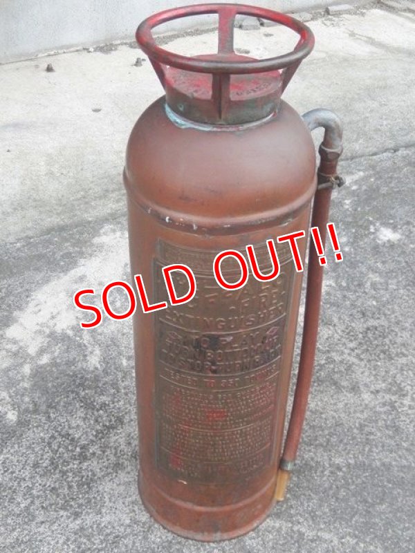 画像1: dp-171101-13 1940's Metal Fire Extinguisher