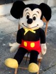 画像1: ct-171101-01 Mickey Mouse / 1970's Big Plush Doll