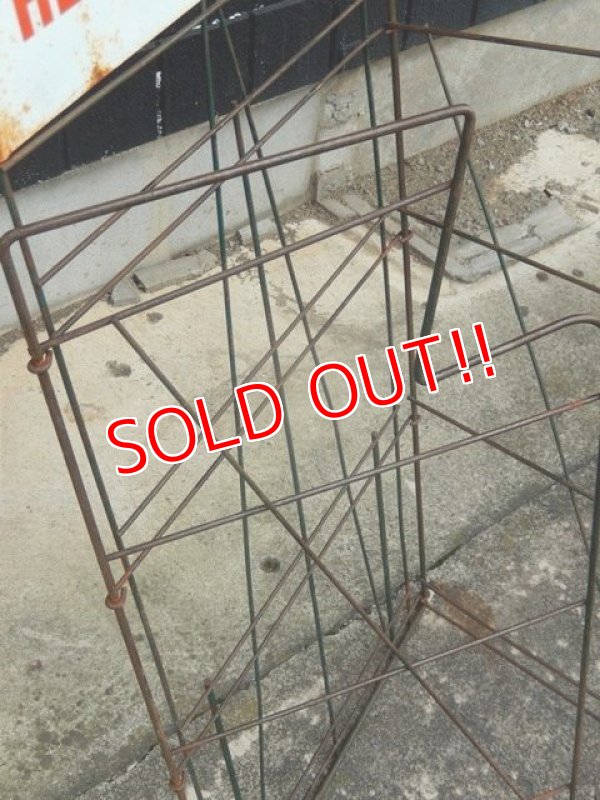 画像8: dp-171101-01 Black Flag / Vintage Wire Rack