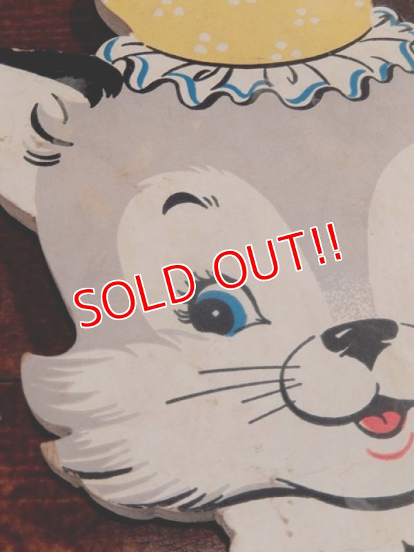 画像7: ct-171109-01 Dolly Toy / Three Little Kittens 1959 Wall Pin-Up