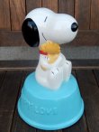 画像1: ct-171109-10 Snoopy / Willitts 1989 Musical Box "Puppy Love"