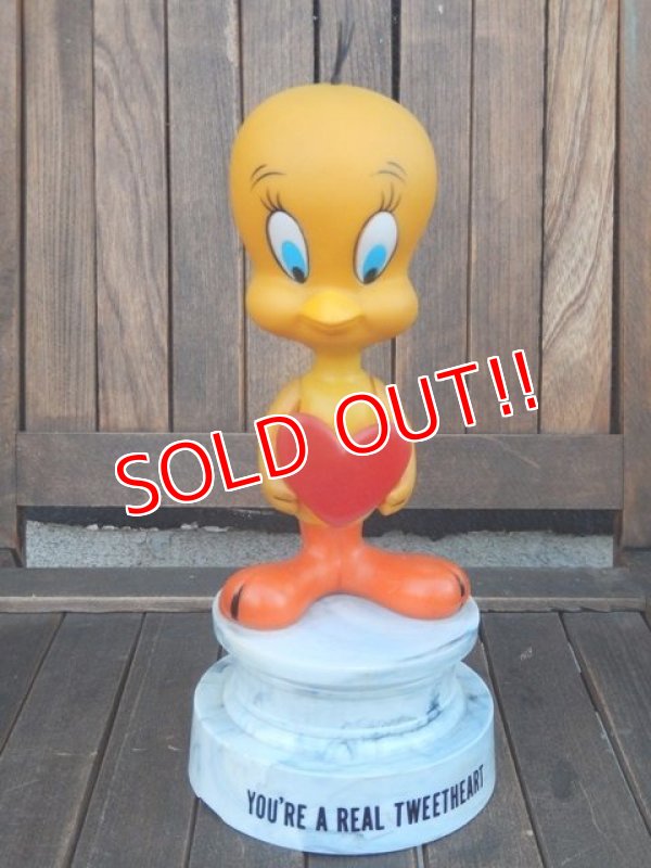 画像1: ct-171109-05 Tweety / R.DAKIN 1970's figure w/stand