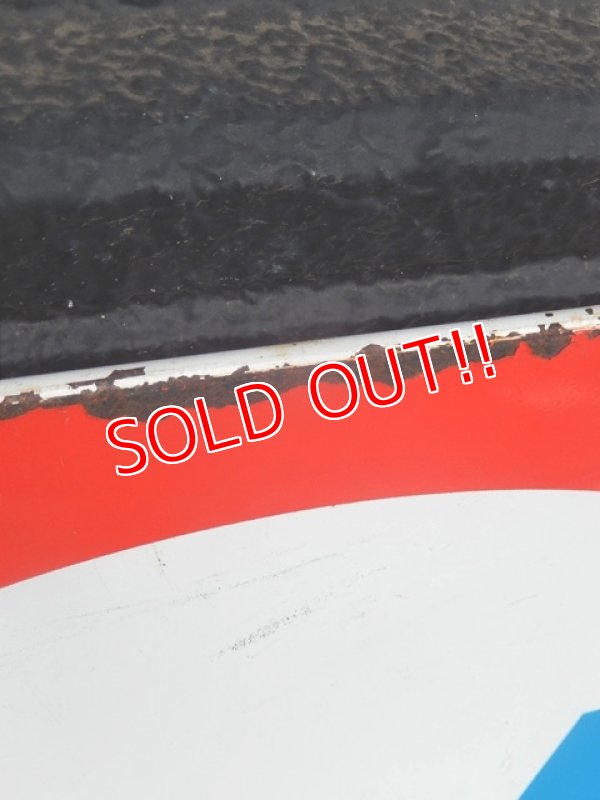 画像5: dp-171101-04 Valvoline / 1960's W-side Metal Sign