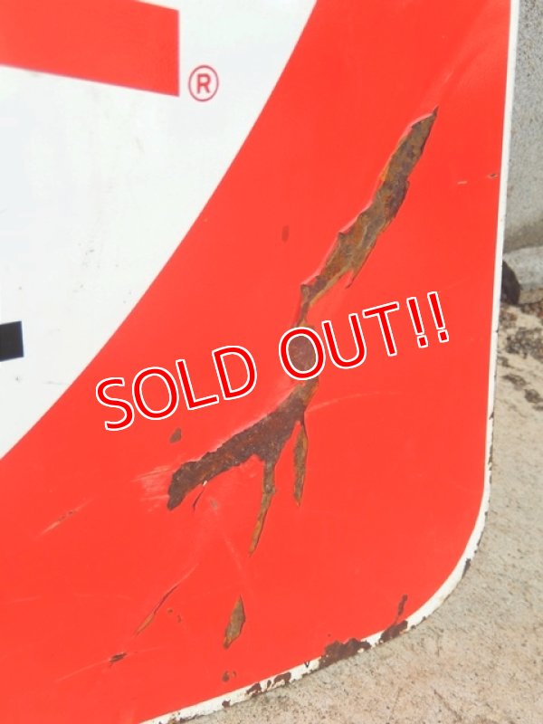 画像6: dp-171101-04 Valvoline / 1960's W-side Metal Sign