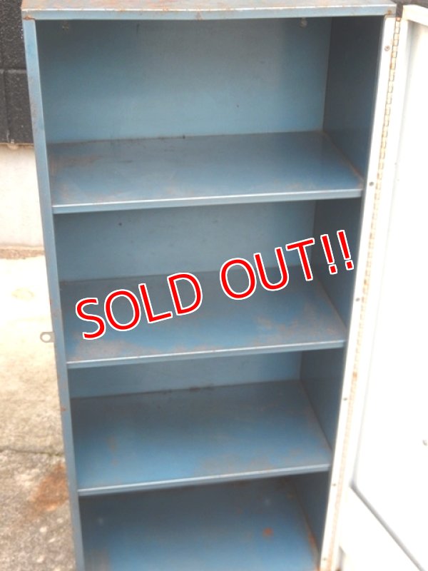 画像7: dp-171101-03 NAPA Belden / Vintage Metal Cabinet