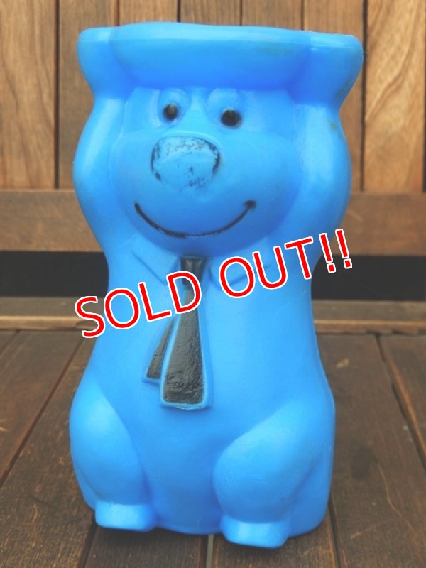 画像1: ct-171109-21 Yogi Bear / 1960's Stacking Toy (Blue)