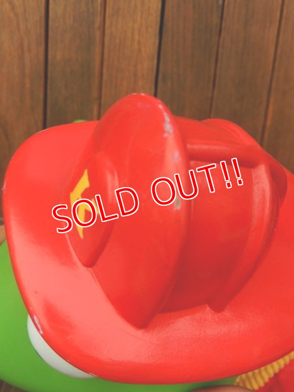 画像8: ct-171109-19 Kermit the Frog / Mattel 1990's Firefighter Plush Doll