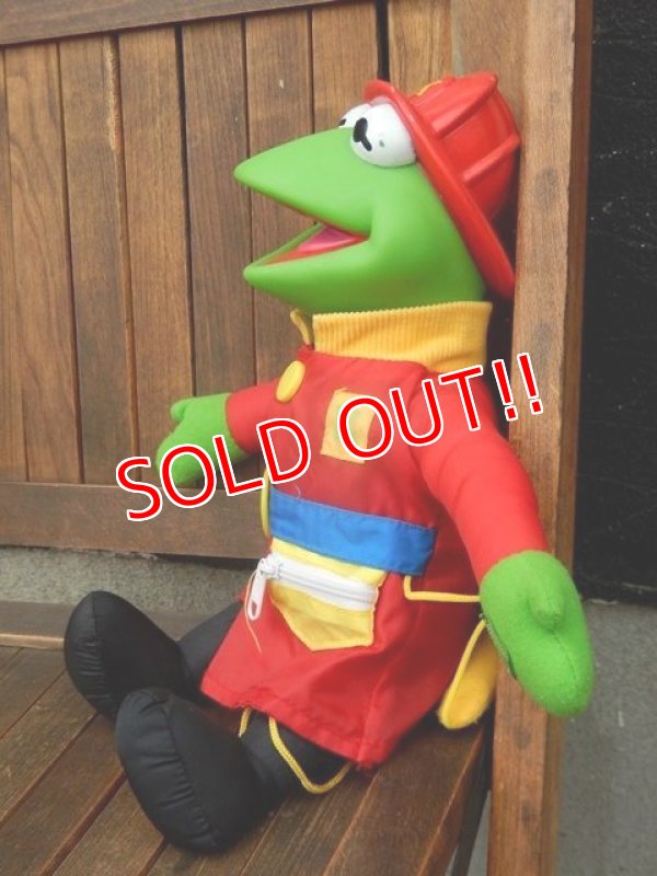 画像3: ct-171109-19 Kermit the Frog / Mattel 1990's Firefighter Plush Doll