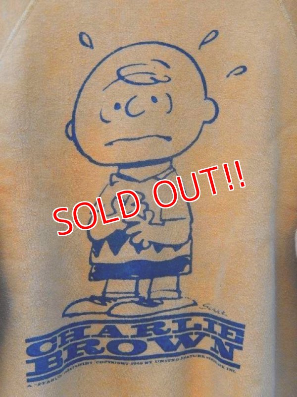 画像2: ct-171206-80 Snoopy / Charlie Brown Spruce 1960's Sweat 