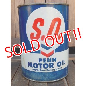 画像: dp-171206-23 S.O. / Vintage 1QT Motor Oil Can