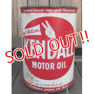 画像: dp-171206-21 Kendall / Vintage 1QT Motor Oil Can