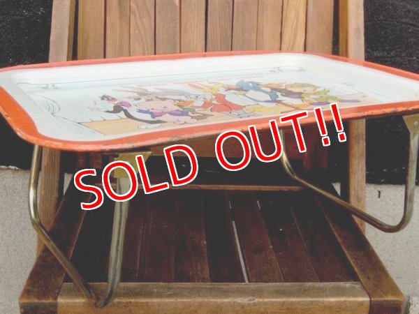 画像8: ct-171206-69 Looney Tunes / 1979 Kid's Tin Table