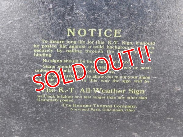 画像7: dp-170404-04 Crown Overalls / 1950's Sign