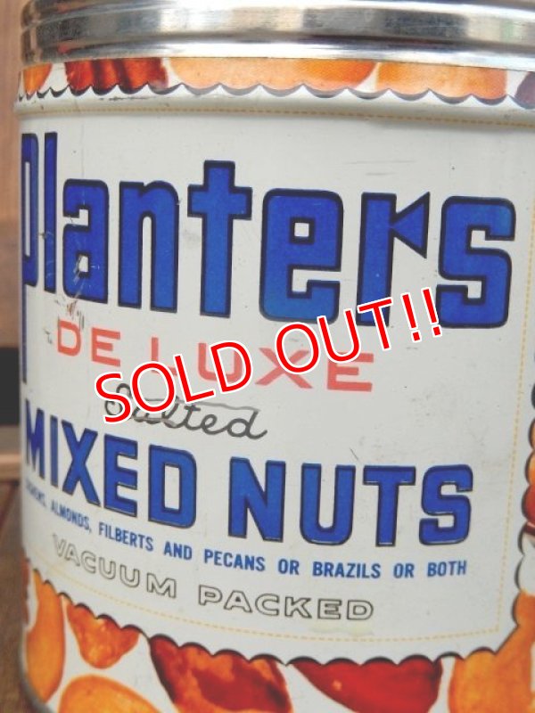 画像3: dp-171206-19 Planters / Mr.Peanuts 1950's Mixed Nuts Tin Can