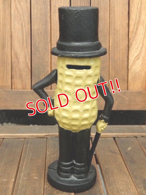 画像5: ct-171206-58 Planters / Mr.Peanuts Cast Iron Coin Bank