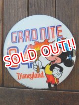 画像: ct-171206-79 Disneyland / 1984 Grad Nite Pinback