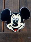 画像1: ct-171206-79 Mickey Mouse / 1970's Face Pinback 大