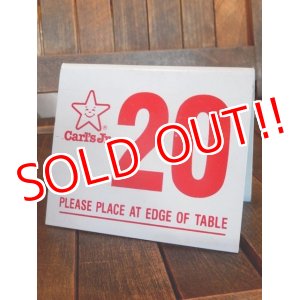 画像: dp-171206-31 Carl's Jr / Number Plate #20