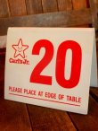 画像4: dp-171206-31 Carl's Jr / Number Plate #20