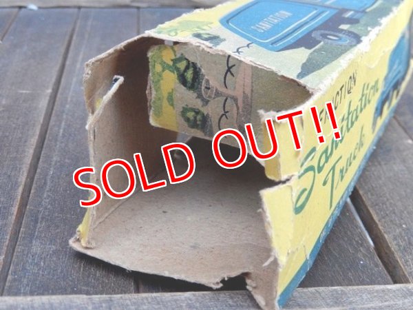 画像11: dp-160309-31 Line Mar Toys / 1960's Friction Sanitation Truck