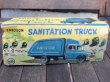 画像8: dp-160309-31 Line Mar Toys / 1960's Friction Sanitation Truck