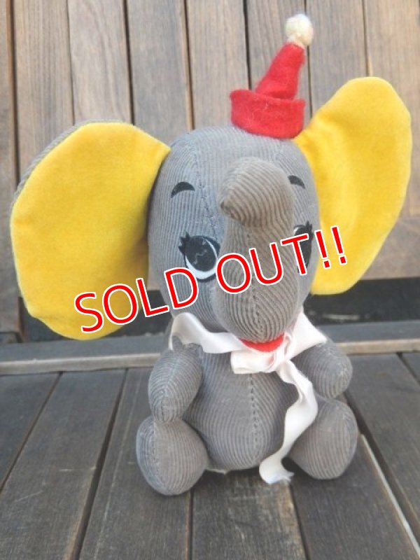 画像1: ct-180110-07 Dumbo / 1970's Stuffed Doll