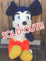画像: ct-180110-10 Mickey Mouse / 1960's Plush Doll