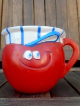 画像: ct-180110-04 Pillsbury / 1970's Funny Face Plastic Mug "Choo Choo Cherry"