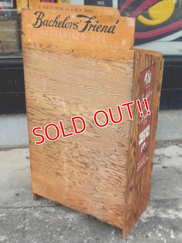 画像13: dp-180110-02 Bachelor's Friend Sox / Vintage Wood Rack