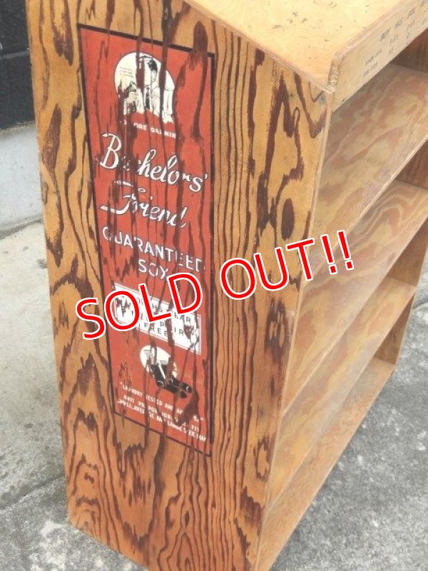 画像8: dp-180110-02 Bachelor's Friend Sox / Vintage Wood Rack